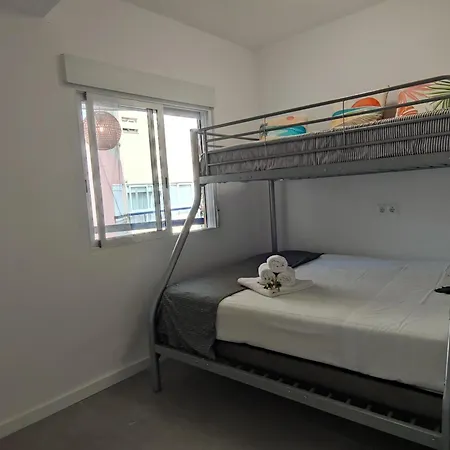 Apartman Luminoso Cerca De La Playa Con Terraza Vintage En - Es-209-64